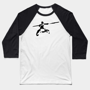 Kung-fu stickfighter Baseball T-Shirt